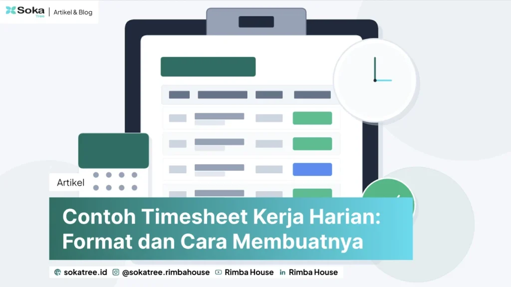 Contoh Timesheet Kerja Harian
